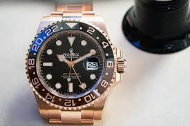 Rolex GMT-Master II Replica Watches rose gold